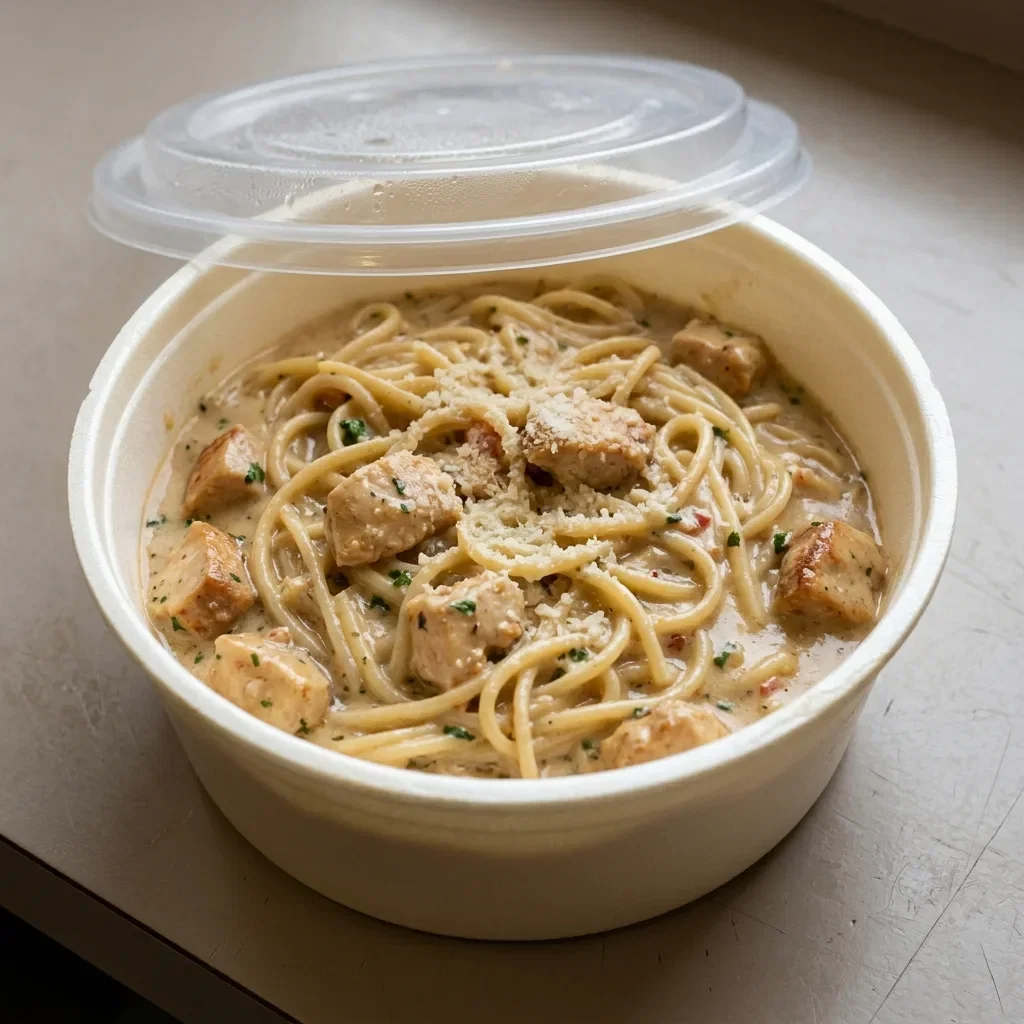 Spaghetti pollo