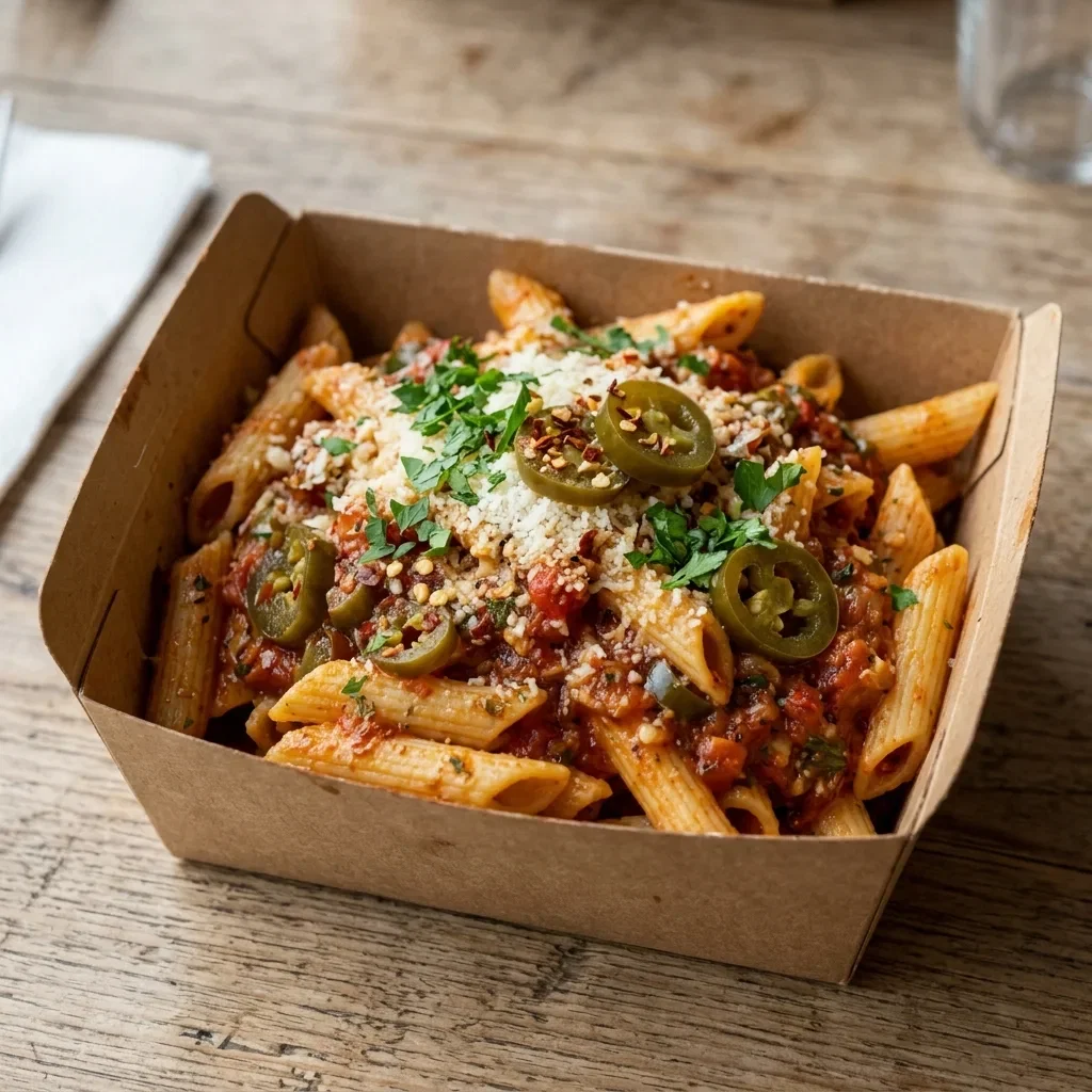 Penne arrabiata