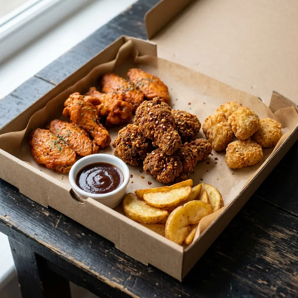 Box chicken