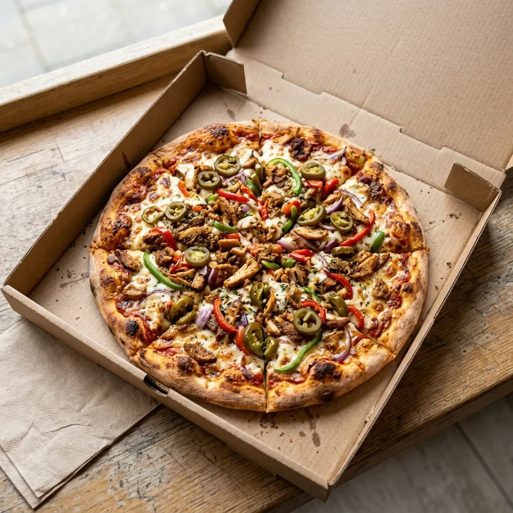 Hot shoarma large