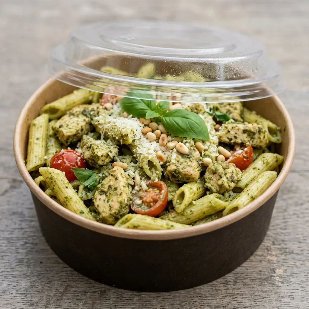 Pasta pesto chicken