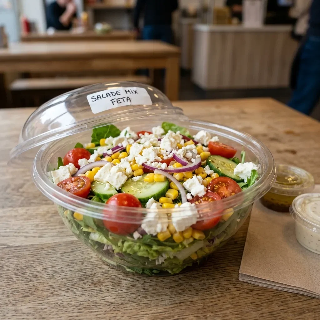 Salade mix feta