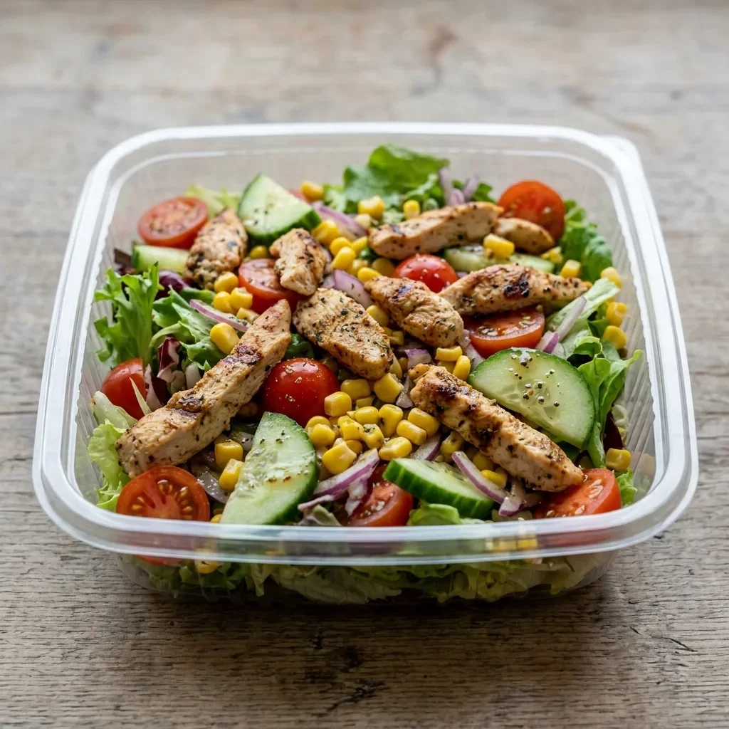 Salade mix kip