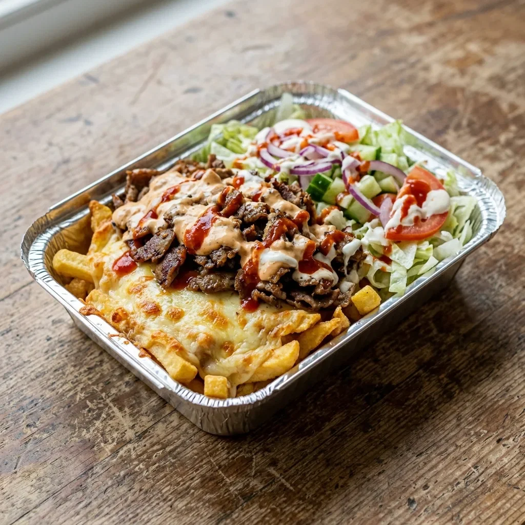 Kapsalon kebab