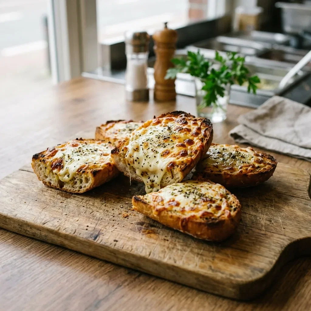 Lookbaguette met mozzarella