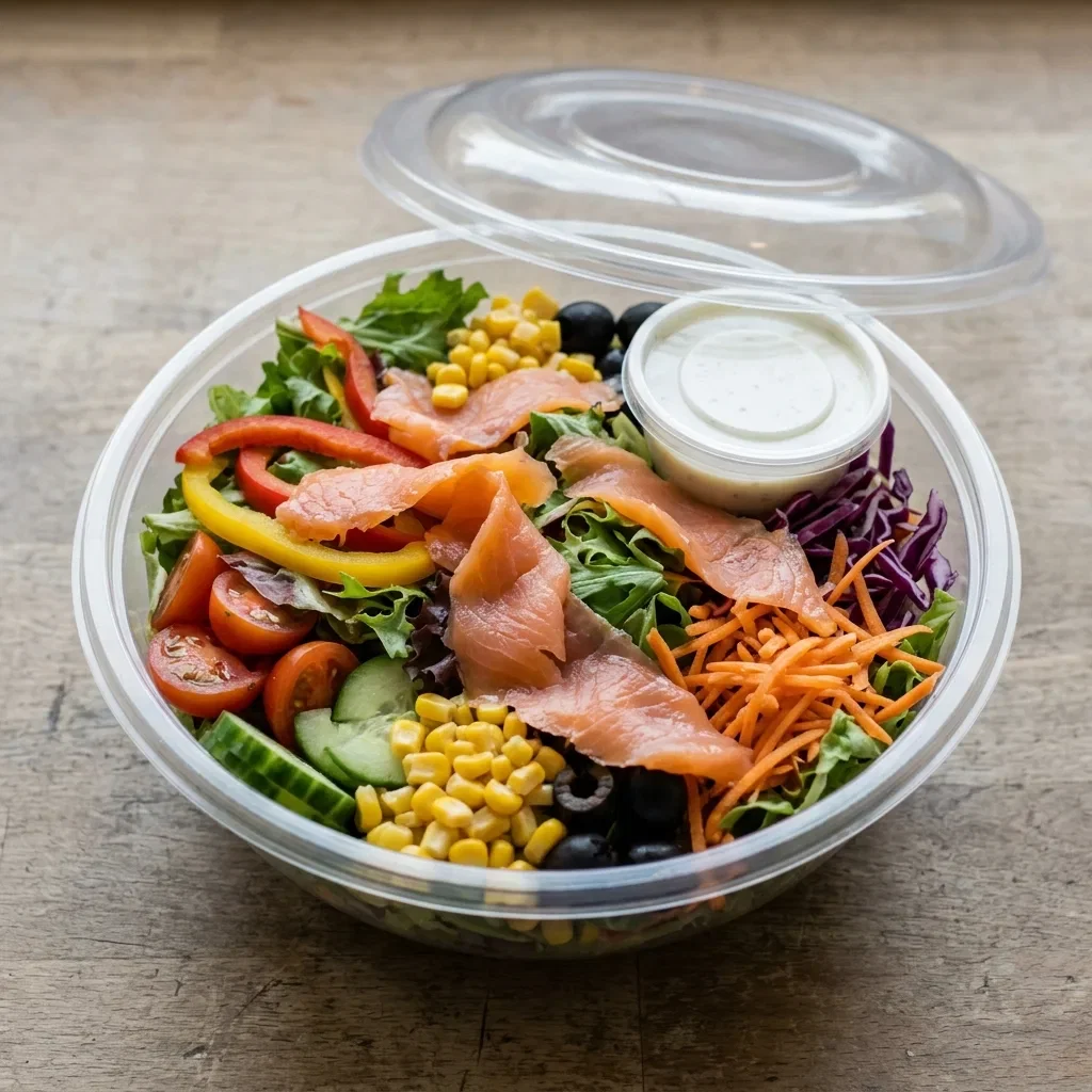 Insalata salmone