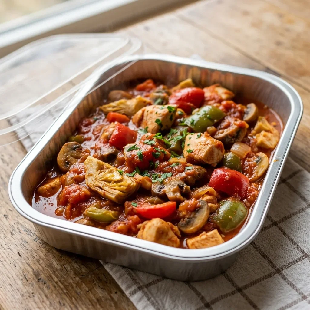 Pollo siciliana