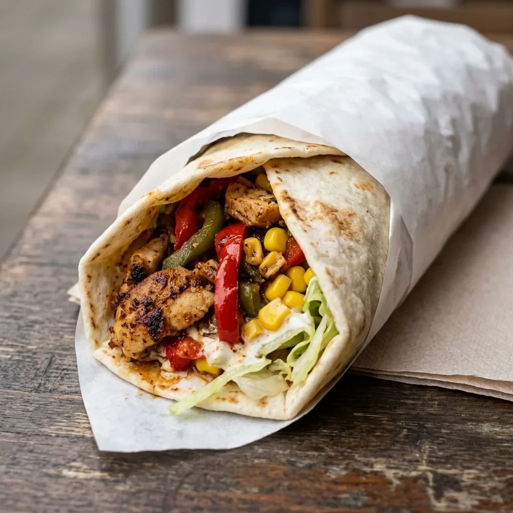 Durum shoarma mexicano