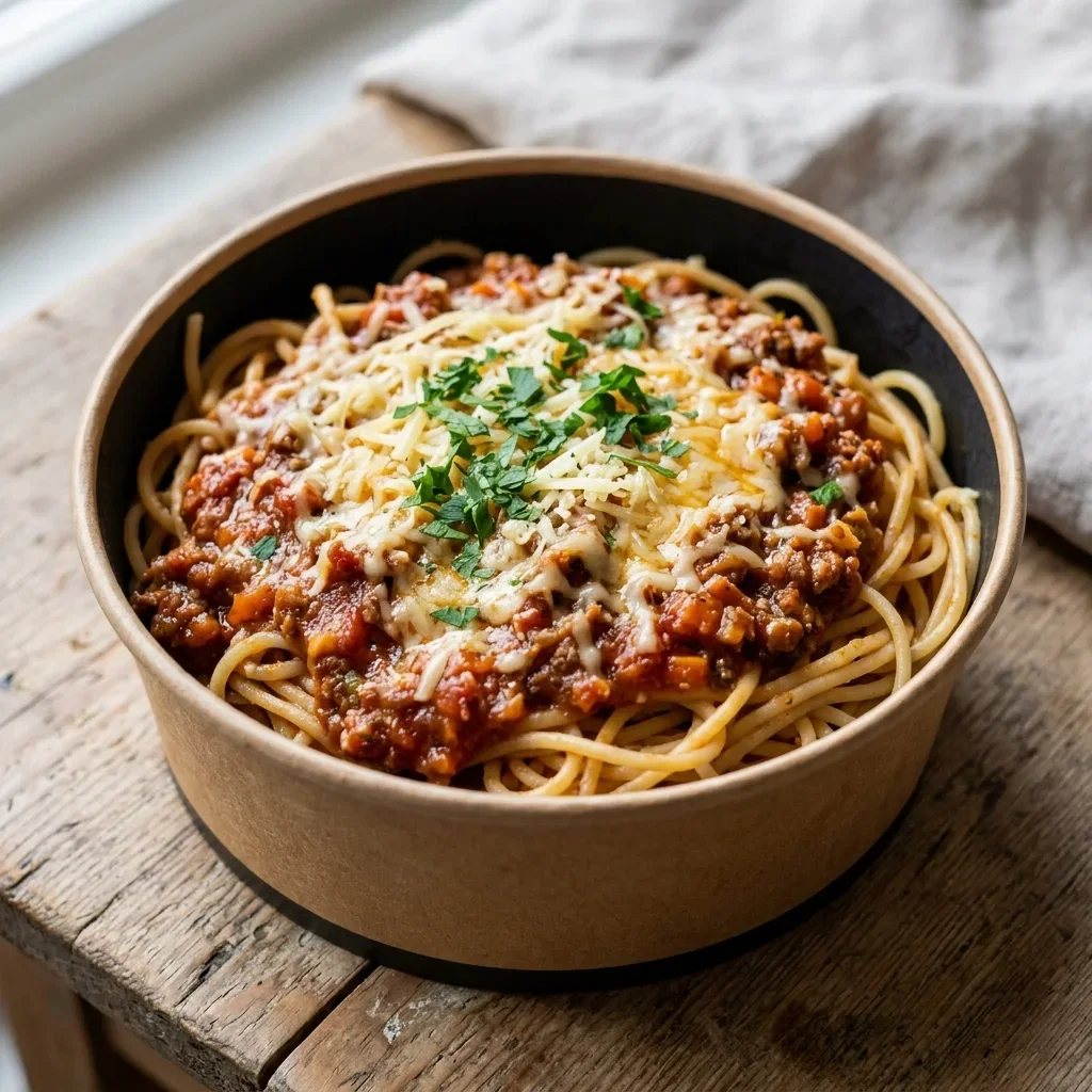 Pasta bolognese