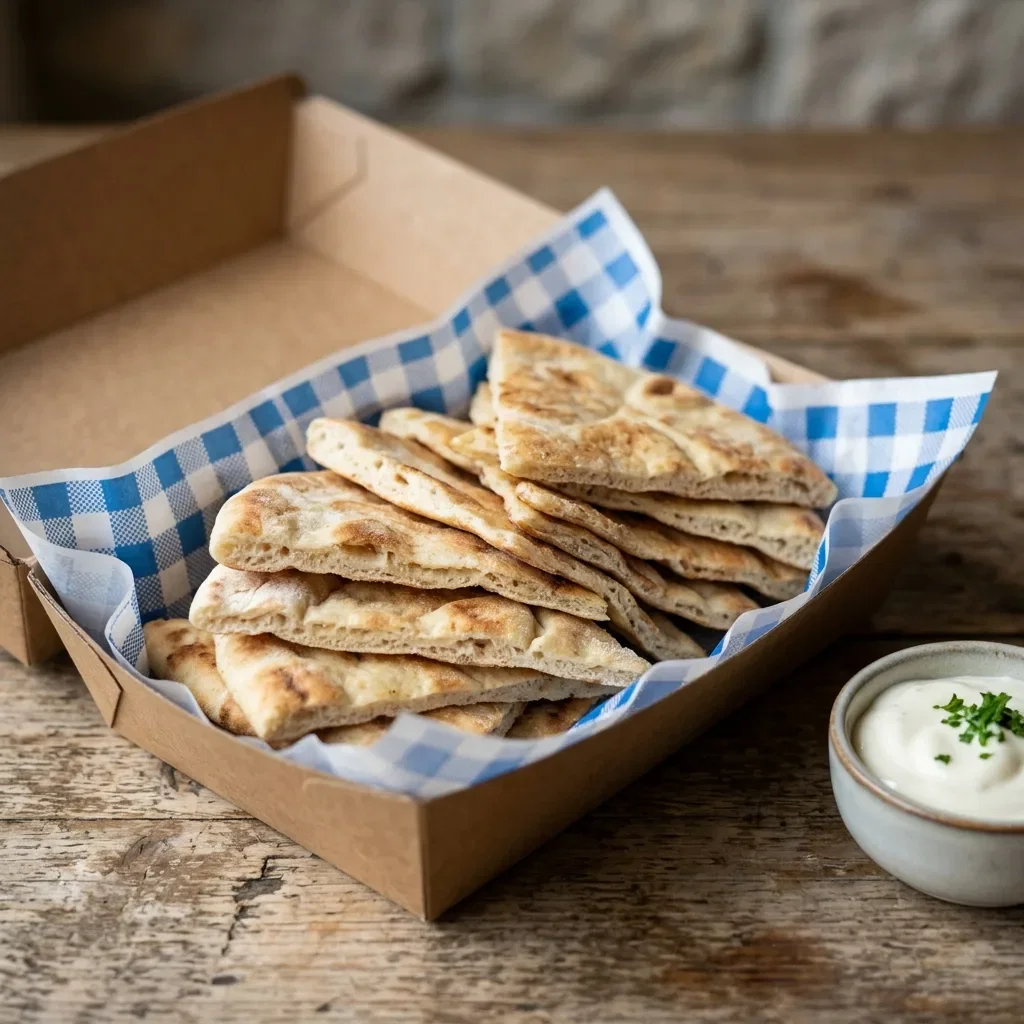 Portie pita brood