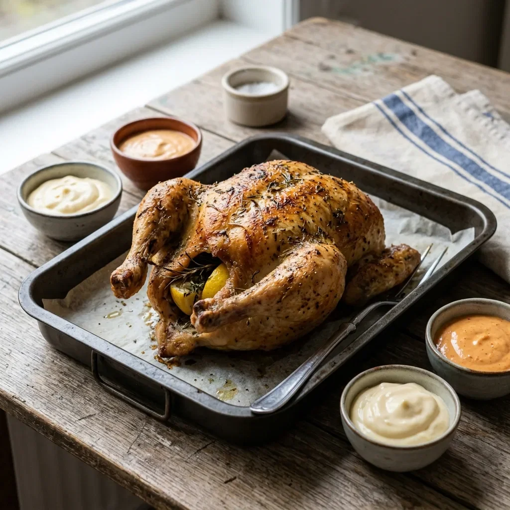 Pollo al forno