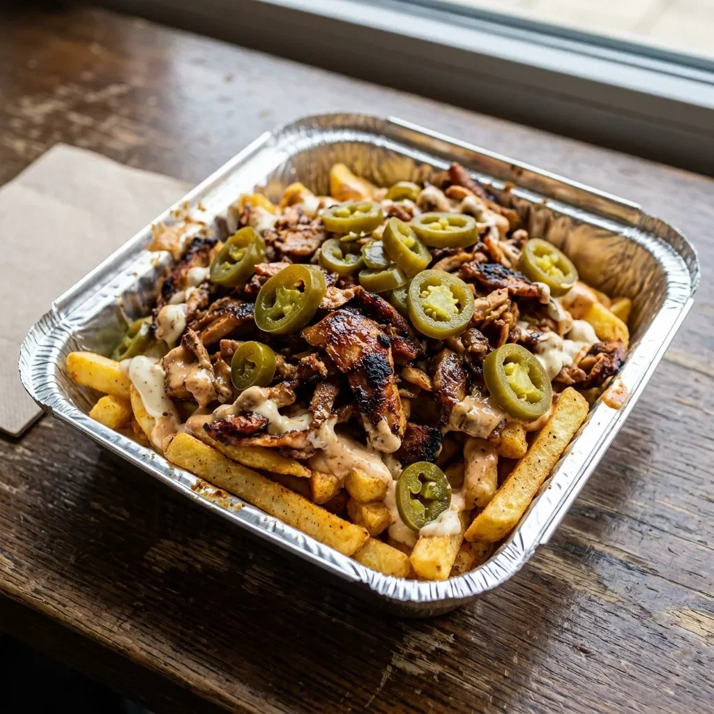 Schotel shoarma jalapenos