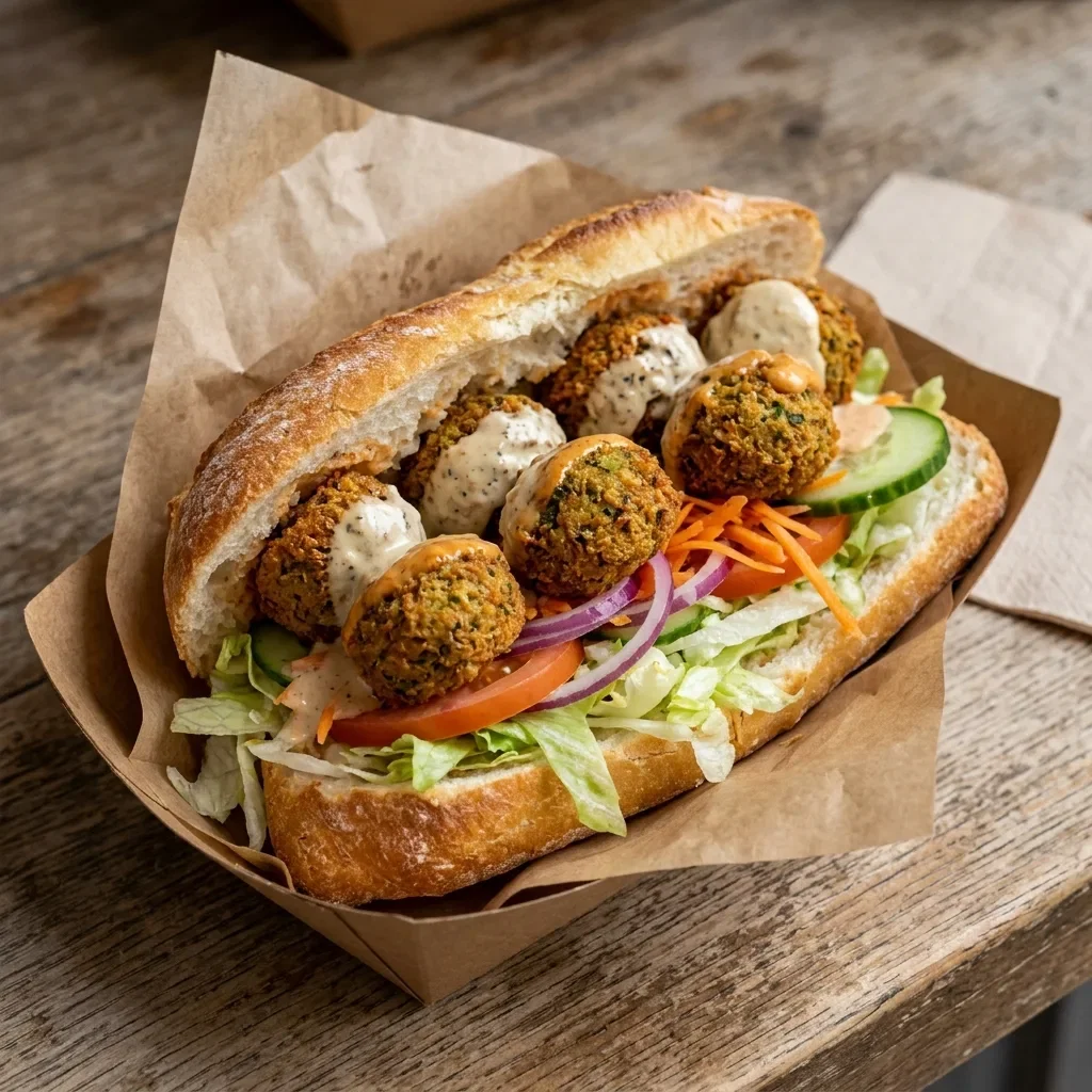 Broodje falafel
