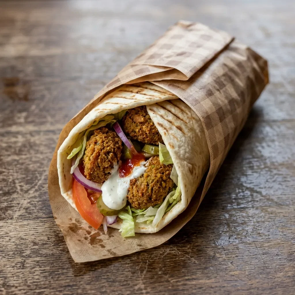 Durum falafel