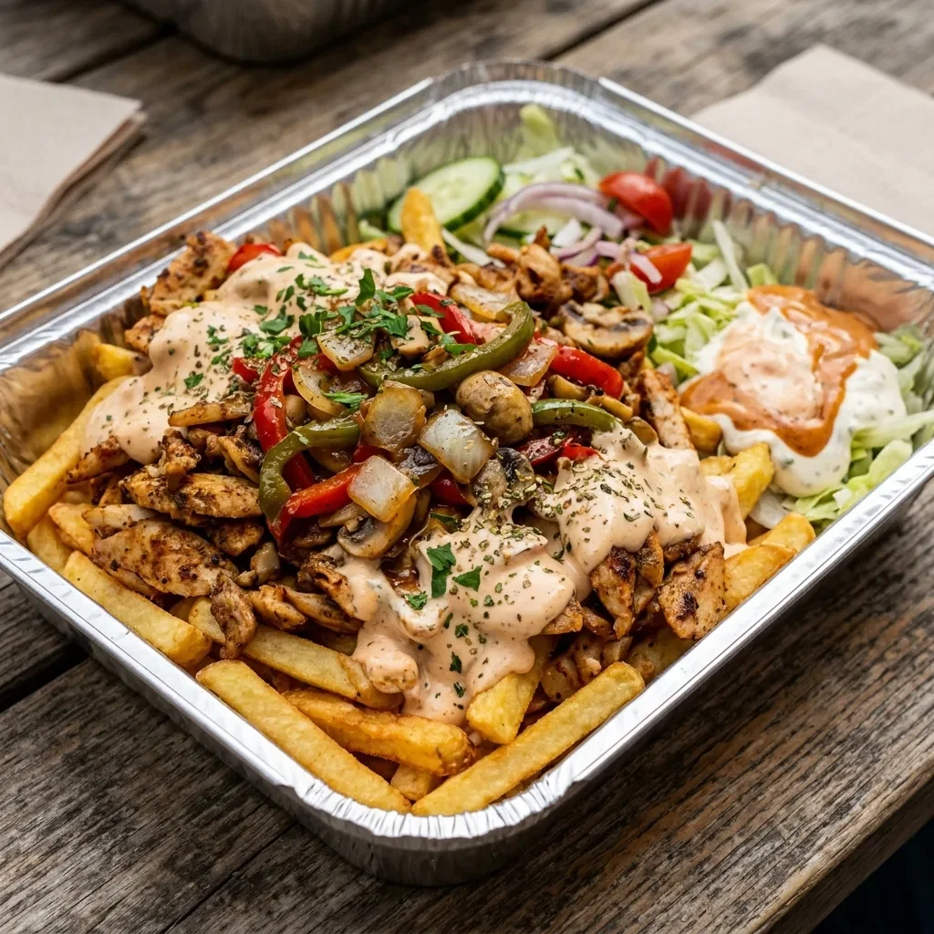 Schotel kebab speciaal