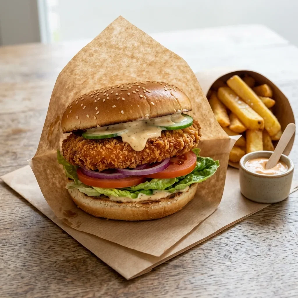 Crispy Hamburger
