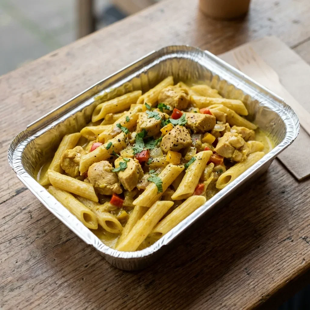 Penne Curry Chicken