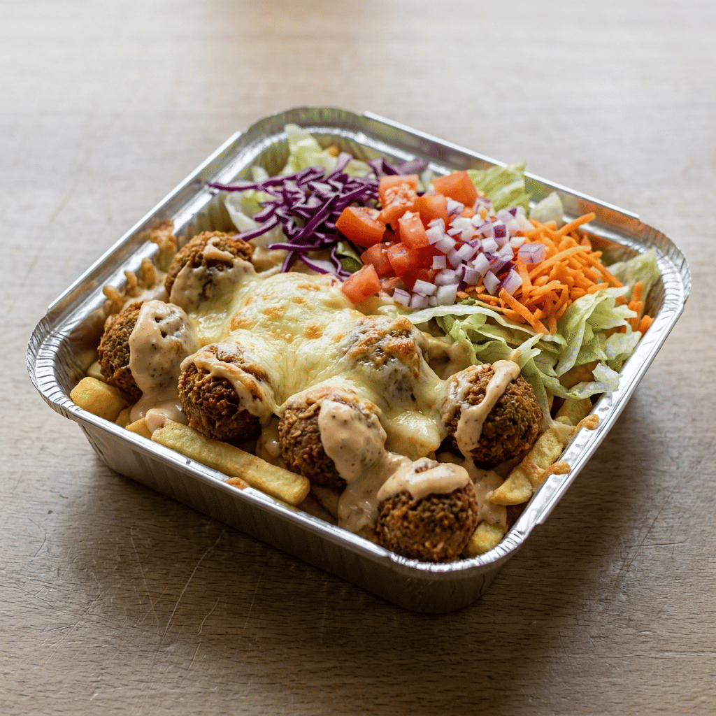 Kapsalon falafel