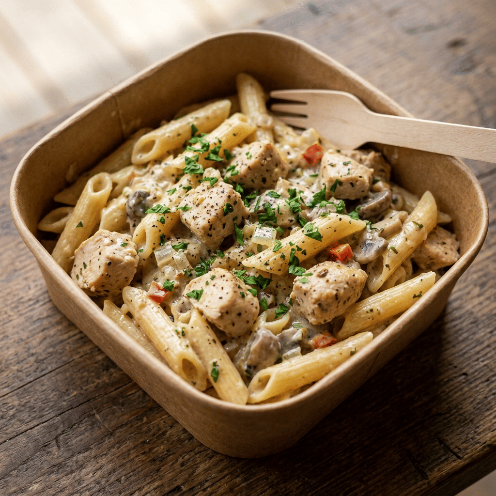 Pasta pollo