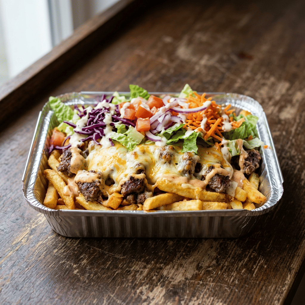 Kapsalon hamburger