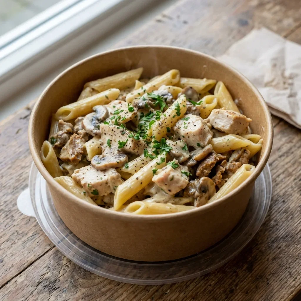Pasta Con panna