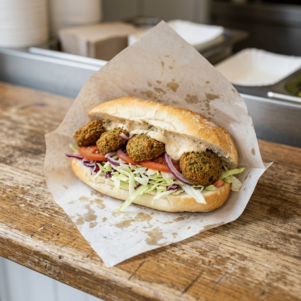Broodje falafel