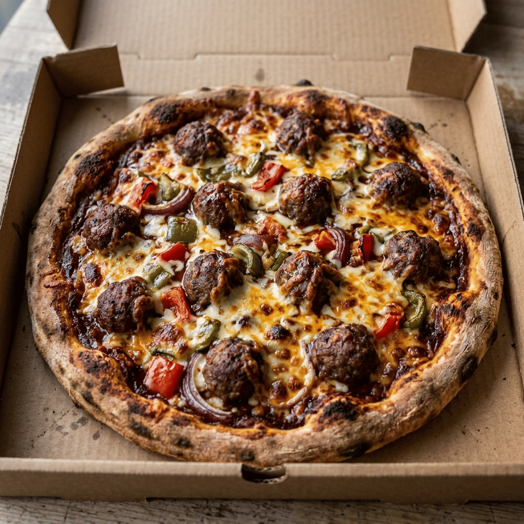 Bbq meatballs large