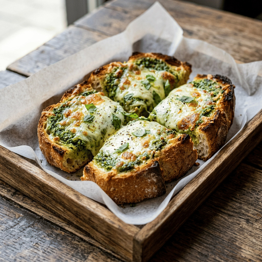 Pesto brood
