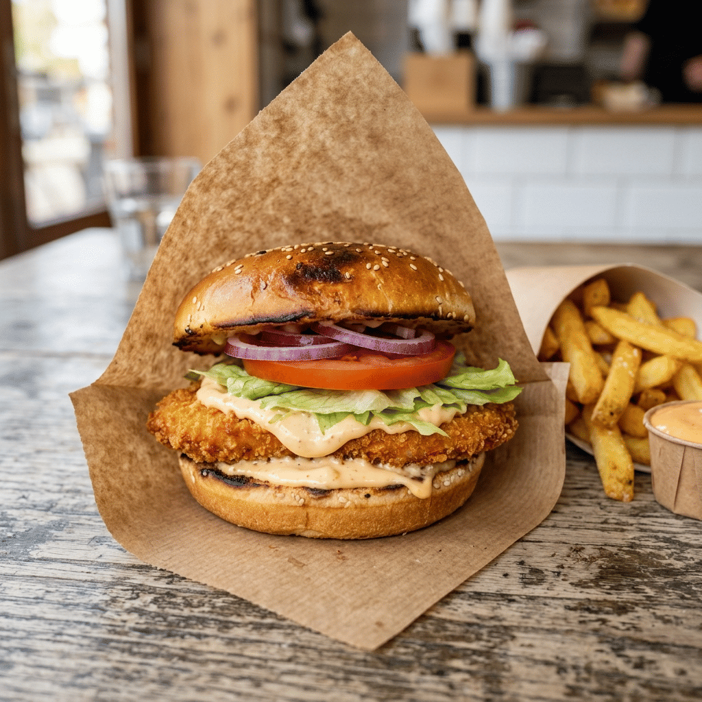 Chicken burger