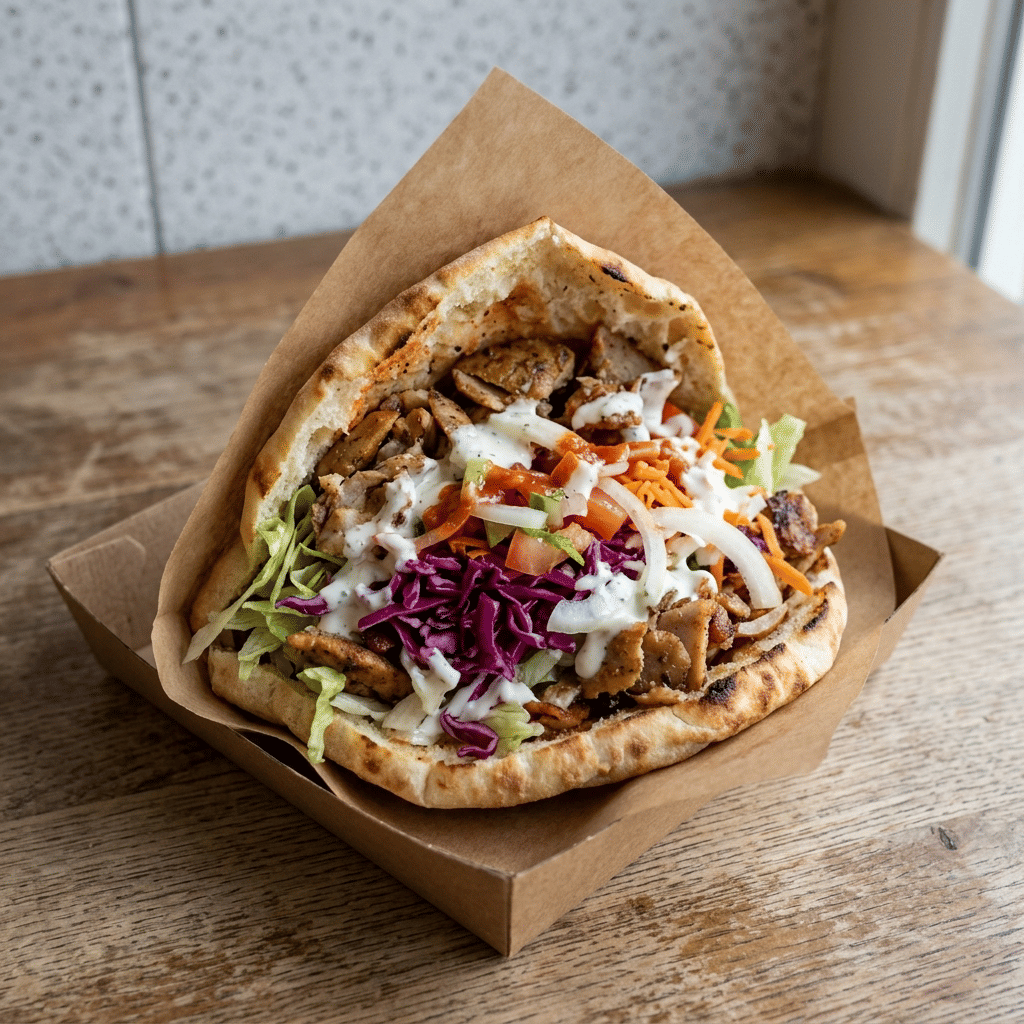 Broodje pita groot
