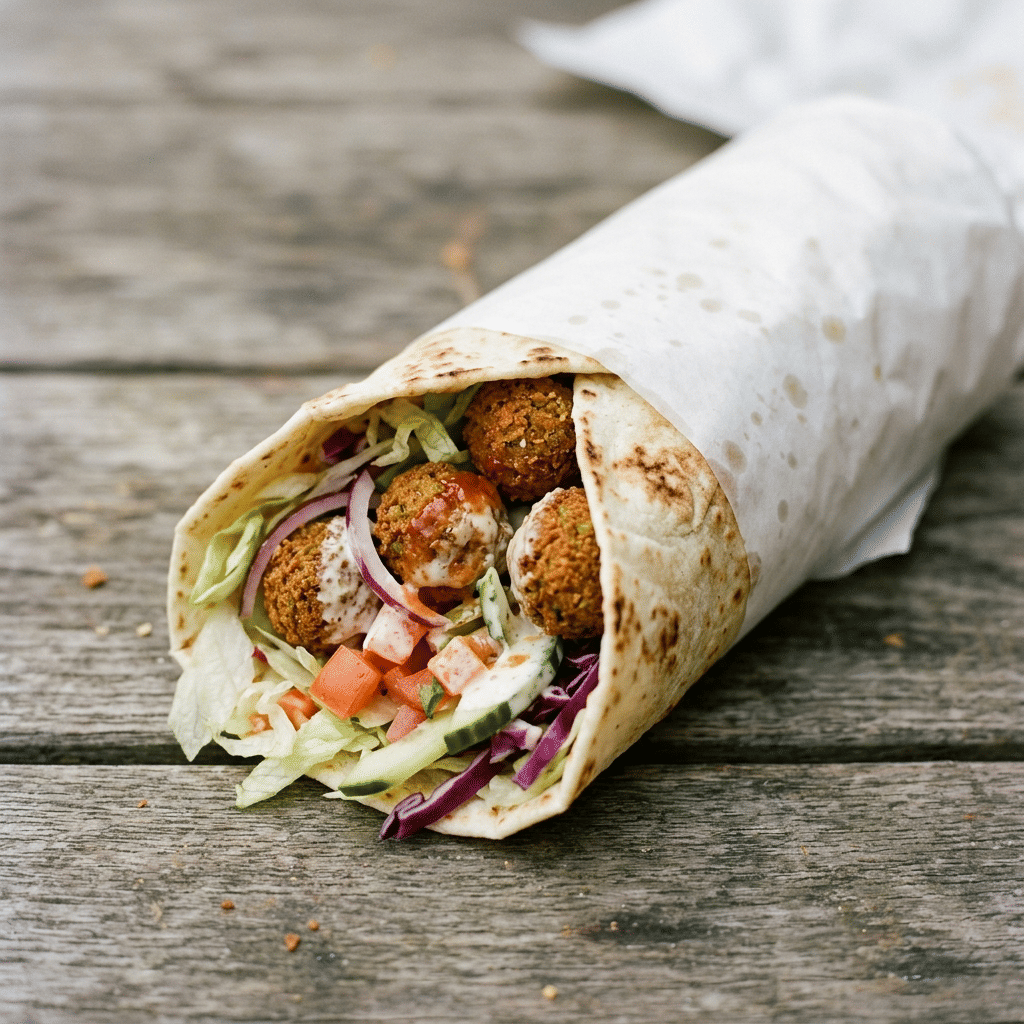 Durum falafel