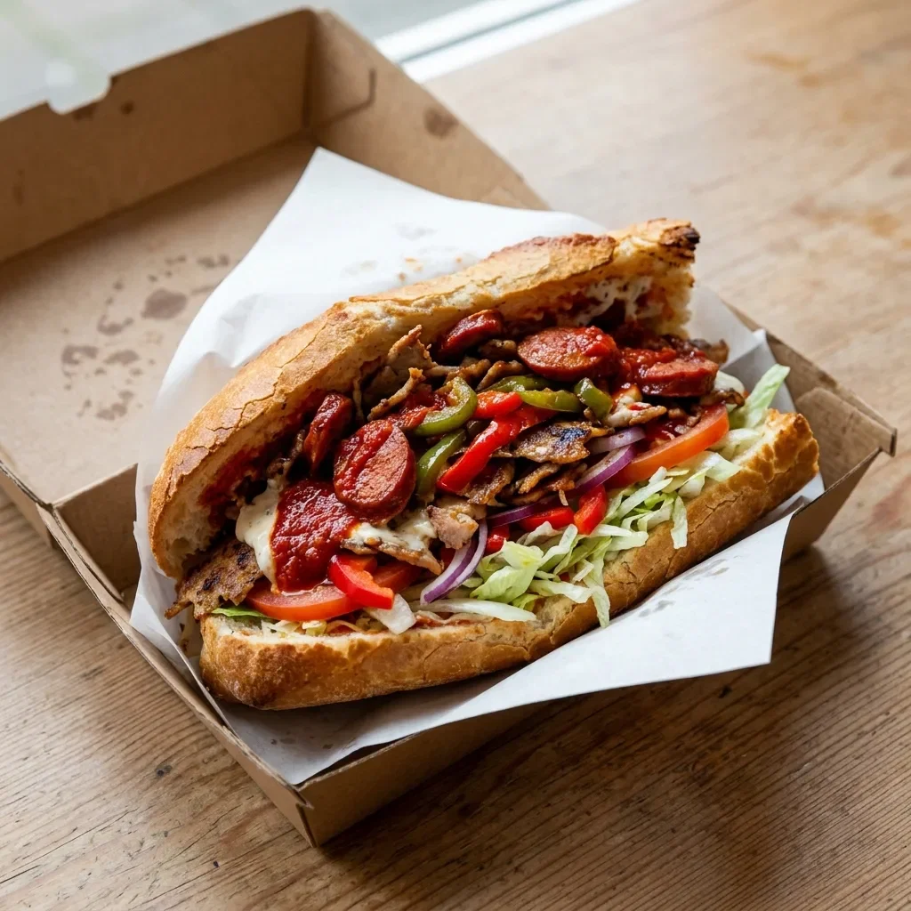 Broodje kebab mexicano groot