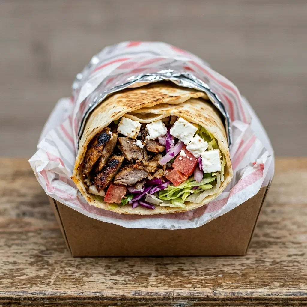Durum shoarma feta