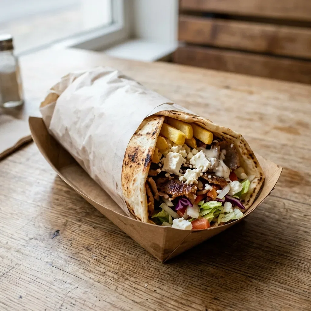 Durum kebab feta