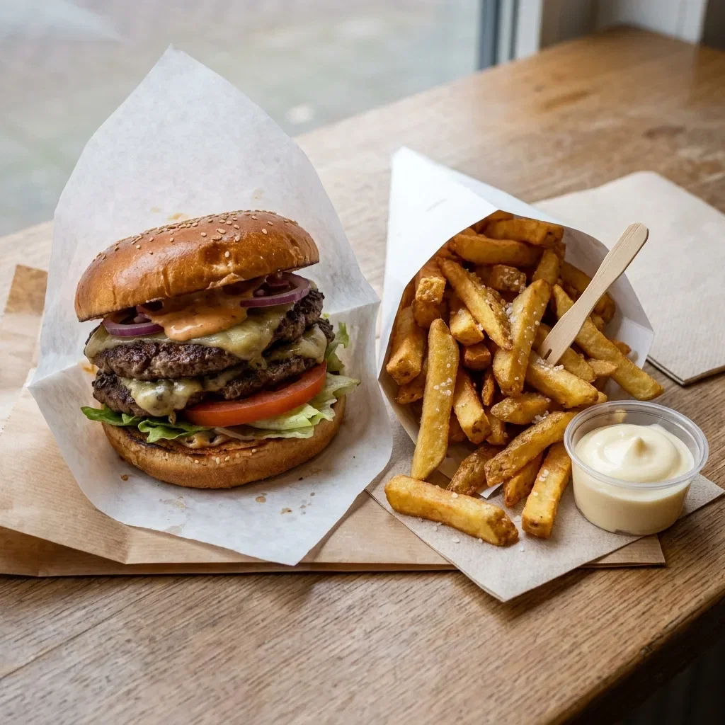 Double burger