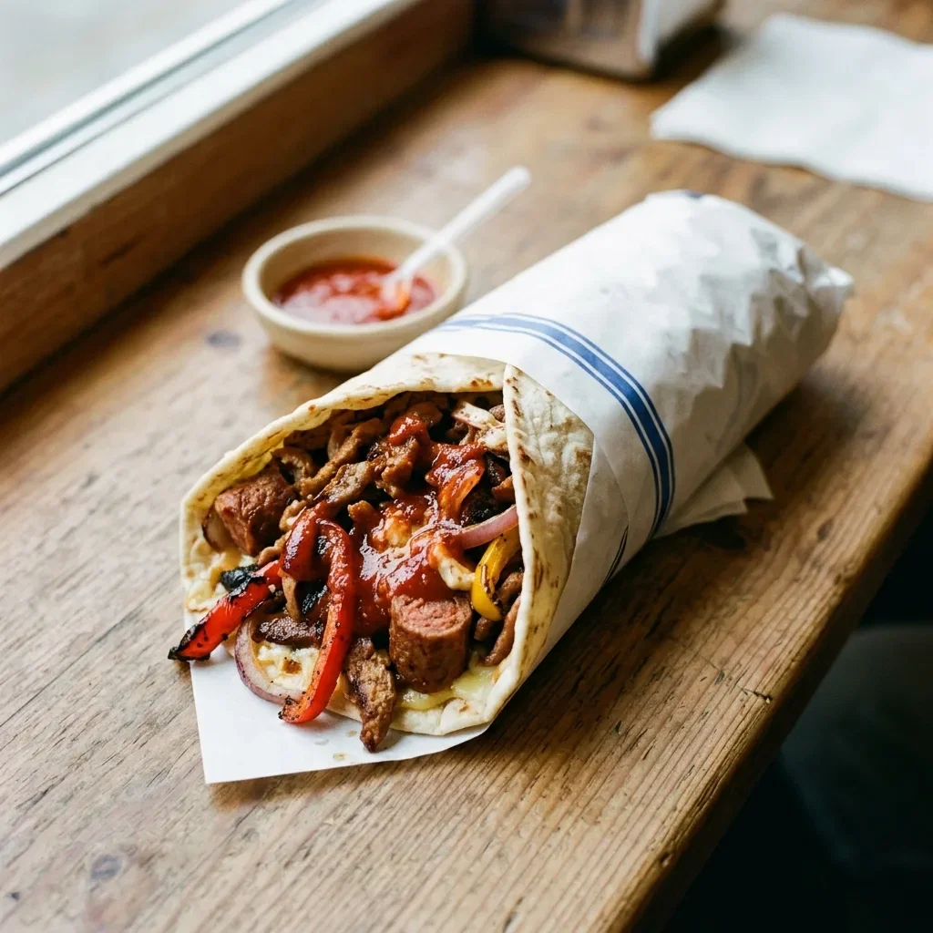 Durum shoarma mexicano