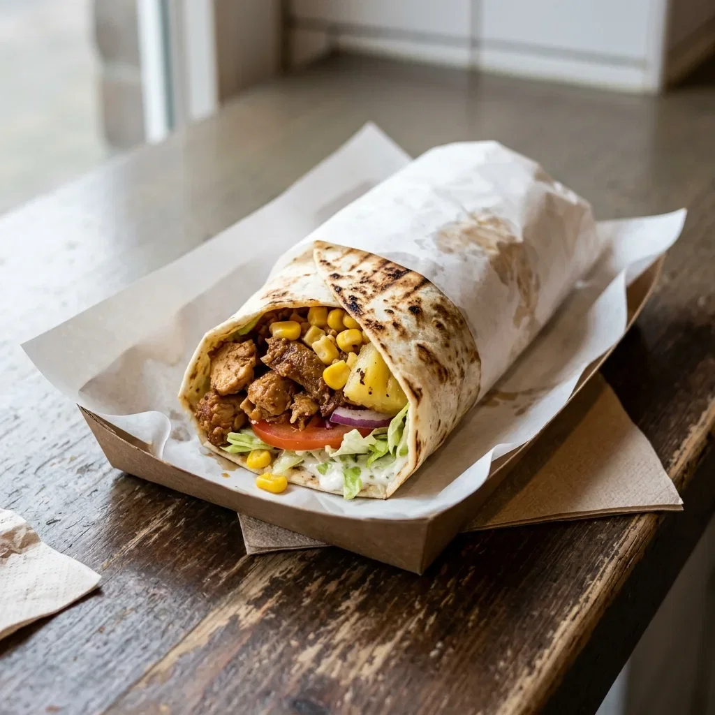 Durum shoarma hawaï