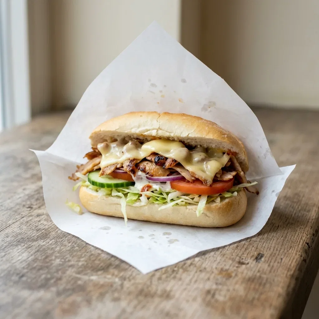 Broodje kebab kaas