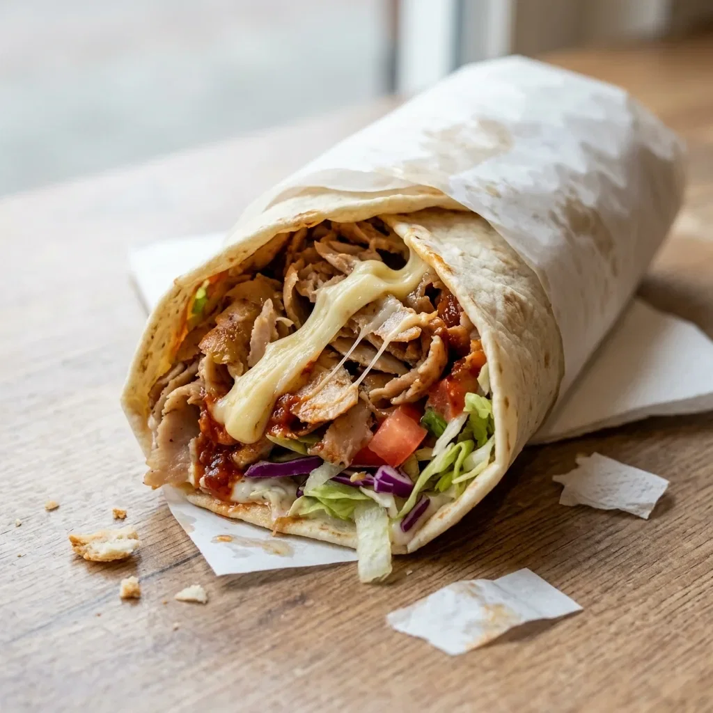 Durum kebab kaas