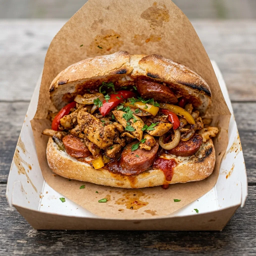 Broodje shoarma mexicano groot