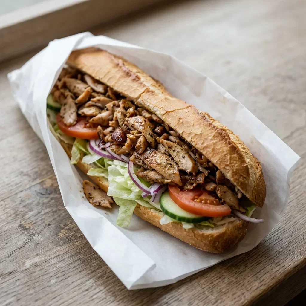 Broodje kebab groot
