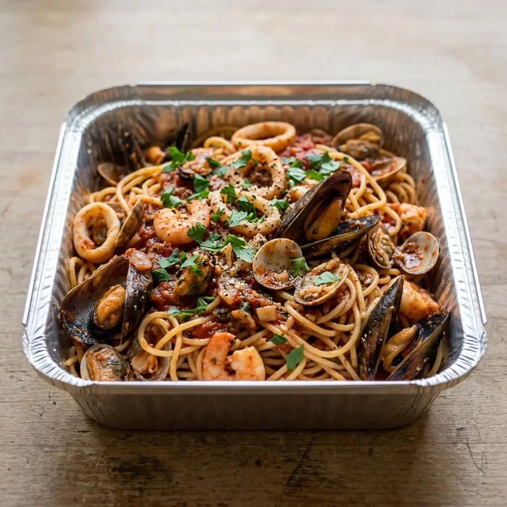 Pasta frutti di mare
