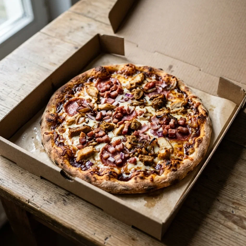 Pizza crispy bacon small