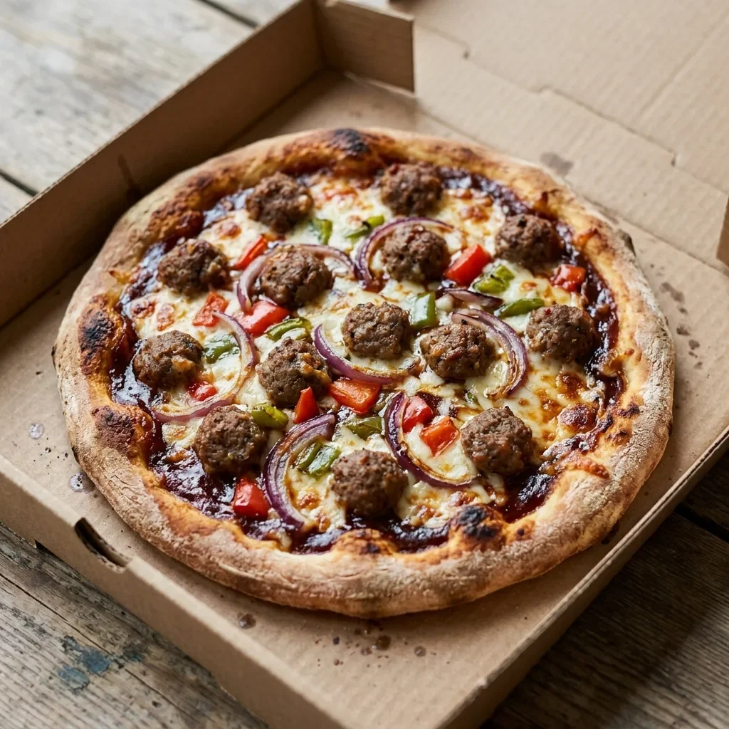 Pizza bbq meatballs small