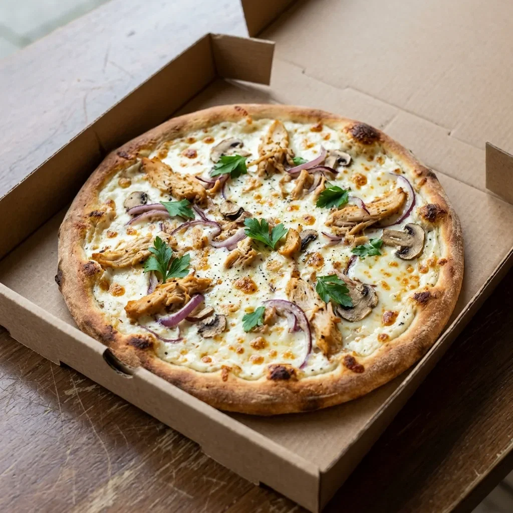 Pizza creamy chicken small