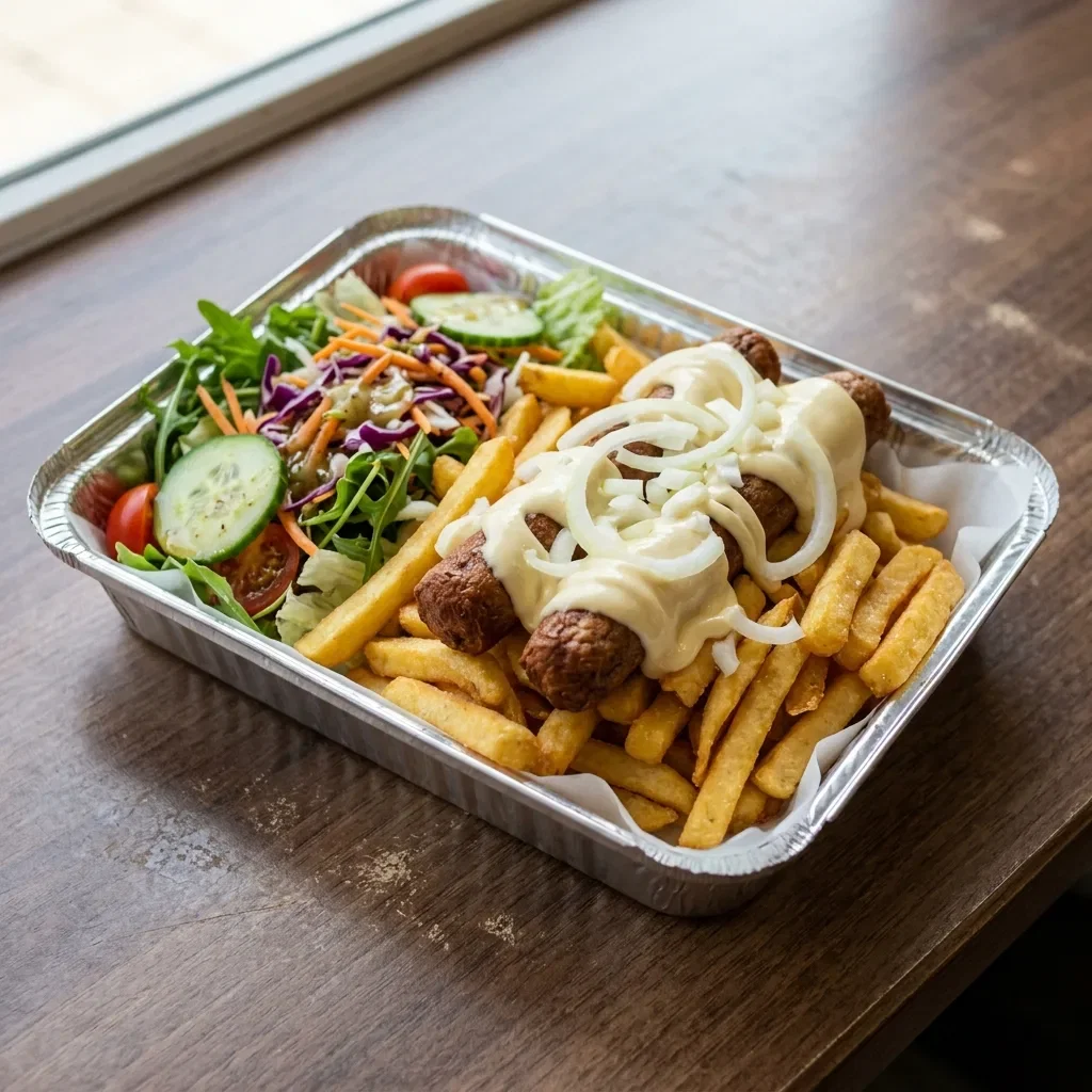 Schotel frikandel