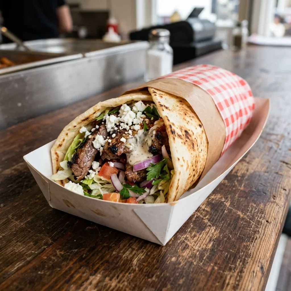 Durum feta yaprak ( kalfsvlees)