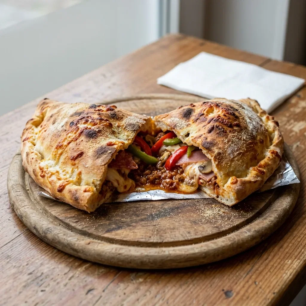 Pizza calzone medium