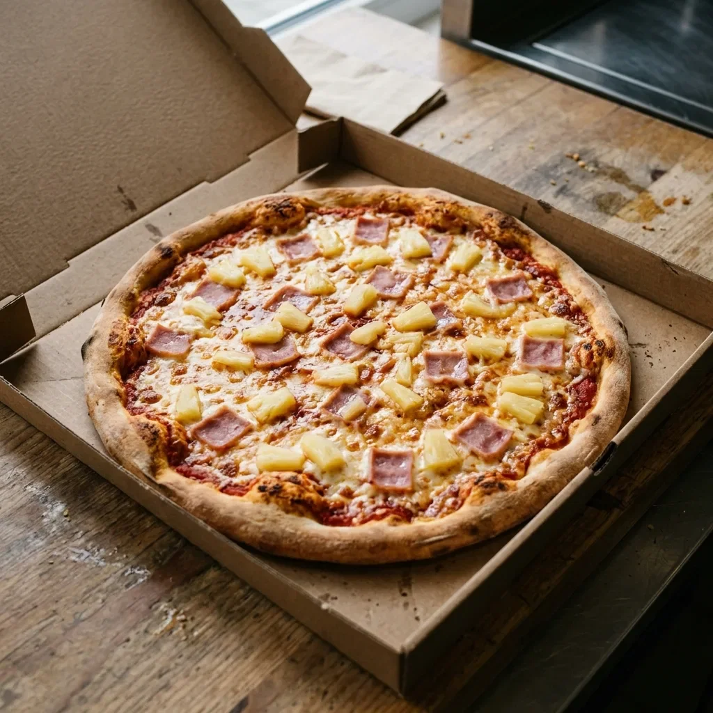 Pizza hawai large