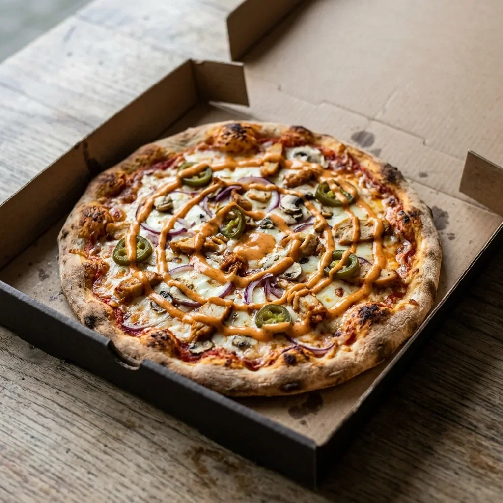 Pizza spicy chicken small